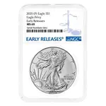 Default 2025 Eagle Privy 1 oz Silver American Eagle NGC MS 69 ER