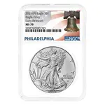 Default 2025 Eagle Privy 1 oz Silver American Eagle NGC MS 70 ER Liberty Bell