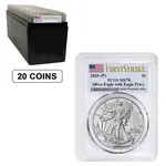 2025 Eagle Privy 1 oz Silver American Eagle PCGS MS 70 FS (Flag)