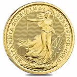 2025 Great Britain 1/4 oz Gold Britannia Coin BU