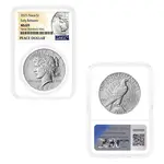 2025 Morgan and Peace Silver Dollar 2-Coin Set NGC MS 69 ER (Morgan/Peace)