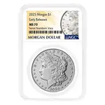 2025 Morgan Silver Dollar NGC MS 70 ER (Morgan Label)