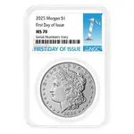 Default 2025 Morgan Silver Dollar NGC MS 70 FDOI