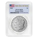 2025 Morgan Silver Dollar PCGS MS 70 FDOI