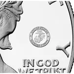 2025-P Marine Corps 1 oz Proof Silver American Eagle (w/Box & COA)
