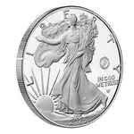 2025-P Marine Corps 1 oz Proof Silver American Eagle (w/Box & COA)