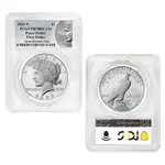 2025-S Morgan and Peace Silver Dollar Proof 2-Coin Set PCGS PF 70 FS (Morgan/Peace)