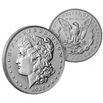2025-S Morgan and Peace Silver Dollar Reverse Proof 2-Coin Set (w/Box & COA)