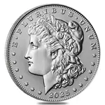 2025-S Morgan and Peace Silver Dollar Reverse Proof 2-Coin Set (w/Box & COA)