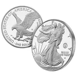 2025-S Navy 1 oz Proof Silver American Eagle (w/Box & COA)