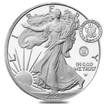 Default 2025-S Navy 1 oz Proof Silver American Eagle (w/Box & COA)
