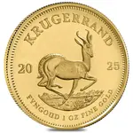 Default 2025 South Africa 1 oz Gold Krugerrand BU