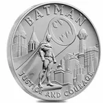 2025 US Mint 2.5 oz DC Comics Batman Silver Medal .999 Fine