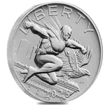 2025 US Mint 2.5 oz DC Comics Batman Silver Medal .999 Fine