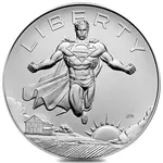 2025 US Mint 2.5 oz DC Comics Superman Silver Medal PCGS MS 69 FS (Superhero)