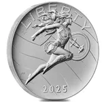 Default 2025 US Mint 2.5 oz DC Comics Wonder Woman Silver Medal .999 Fine