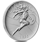 2025 US Mint 2.5 oz DC Comics Wonder Woman Silver Medal .999 Fine