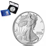Default 2025-W 1 oz Proof Silver American Eagle Congratulations Set (w/Box & COA)