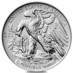 2025-W 1 oz Reverse Proof Palladium American Eagle $25 Coin (w/Box & COA)