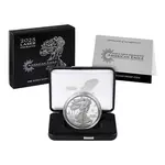 2025-W Laser Beam Privy 1 oz Proof Silver American Eagle (w/Box & COA)