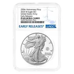 Default 2025-W US Army Privy 1 oz Proof Silver American Eagle NGC PF 69 ER