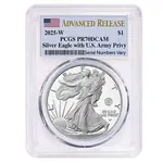 Default 2025-W US Army Privy 1 oz Proof Silver American Eagle PCGS PF 70 AR