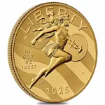 2025-W US Mint 1/2 oz DC Comics Wonder Woman Proof Gold Coin (w/Box & COA)