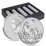 2026 1/2 oz Silver Lunar Horse BU Australian Perth Mint