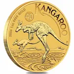 Default 2026 1 oz Australian Gold Kangaroo Perth Mint BU