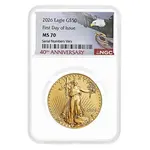 Default 2026 1 oz Gold American Eagle NGC MS 70 FDOI