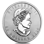 2026 1 oz Palladium Canadian Maple Leaf Coin $50 BU