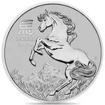 2026 1 oz Platinum Lunar Horse BU Australian Perth Mint