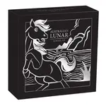 2026 1 oz Proof Colorized Silver Lunar Horse Perth Mint