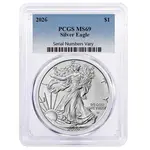 Default 2026 1 oz Silver American Eagle PCGS MS 69
