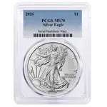 Default 2026 1 oz Silver American Eagle PCGS MS 70