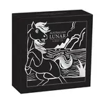 2026 2 oz Antiqued Silver Lunar Horse Coin Australian Perth Mint