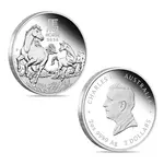 2026 3.5 oz Proof Silver Lunar Horse 3-Coin Set Australian Perth Mint