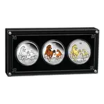2026 3 oz Silver Lunar Horse 3-Coin Set Perth Mint
