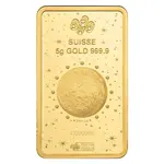 2026 5 Gram PAMP Suisse Lunar Horse Gold Bar (in Assay)