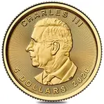 2026 Canada 1/10 oz Treasured Gold Maple Leaf Wolf Privy Coin (in Assay)