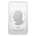 2026 Canada 1 oz CN Tower 50th Ann Silver Rectangular Coin Bar .9999 Fine