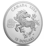 2026 Canada 1 oz Silver Lunar Year of the Horse Coin