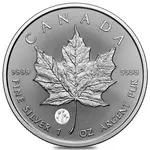 2026 Canada 1 oz Treasured Silver Maple Leaf Celebration Privy Coin (in Assay)
