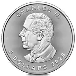 2026 Canada 1 oz Treasured Silver Maple Leaf Celebration Privy Coin (in Assay)