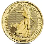 Default 2026 Great Britain 1/10 oz Gold Britannia Coin BU
