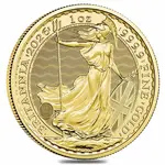 Default 2026 Great Britain 1 oz Gold Britannia Coin BU