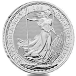 Default 2026 Great Britain 1 oz Silver Britannia Coin BU