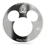 2026 Niue 1/2 oz Mickey Mouse Iconic Silhouettes Silver Coin .999 Fine