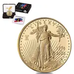 Default 2026-W 1 oz $50 Proof Gold American Eagle 250th Ann Privy (w/Box & COA)