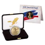 2026-W 1 oz $50 Proof Gold American Eagle 250th Ann Privy (w/Box & COA)